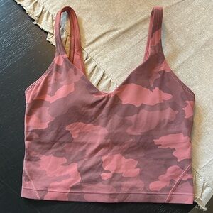 Lululemon Rose Camouflage sports bra size 4